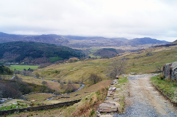 Path turns to track at Plascwmllan