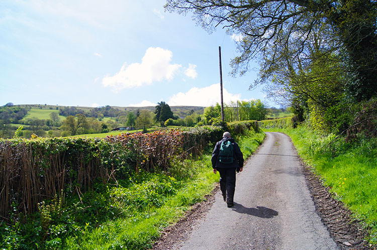 On a quiet road near Pencroeslan-isaf