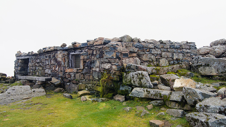 Mountain shelter on Cadair Idris