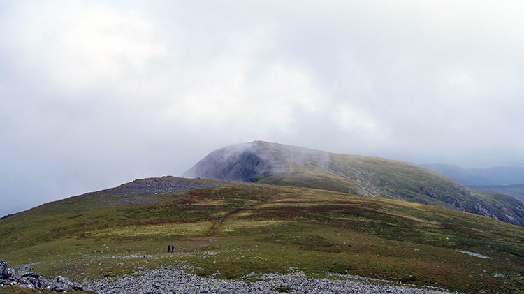 Walking from Cadair Idris to Mynydd Moel