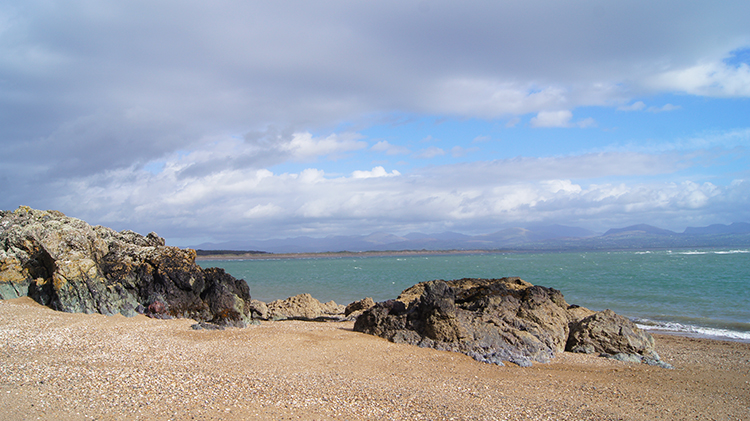 Pillow Lava outcrops at Porth y Cwch