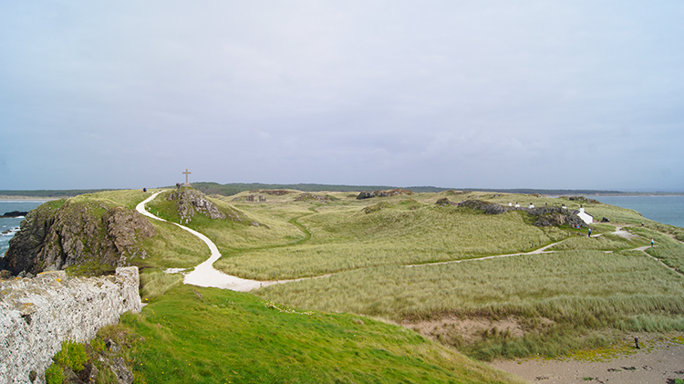 View of Llanddwyn Island from Tŵr Mawr