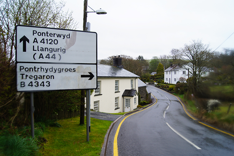 Arriving in Devil's Bridge