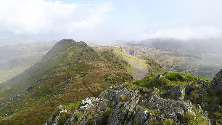 Summit view on Cnicht