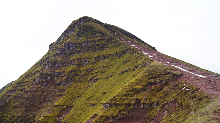 The peaked summit of Pen Y Fan