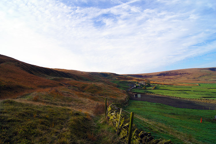 On to the moor at Pike End