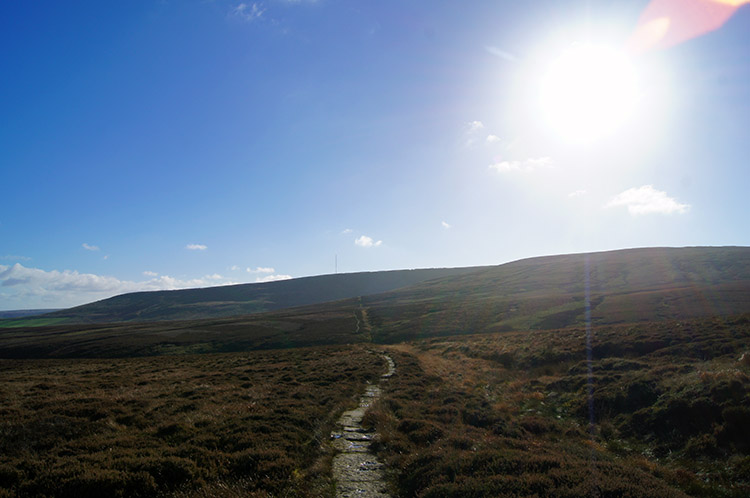 Climbing Black Hill