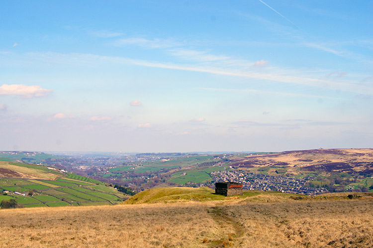 Standedge Tunnel air vent on Pule Hill