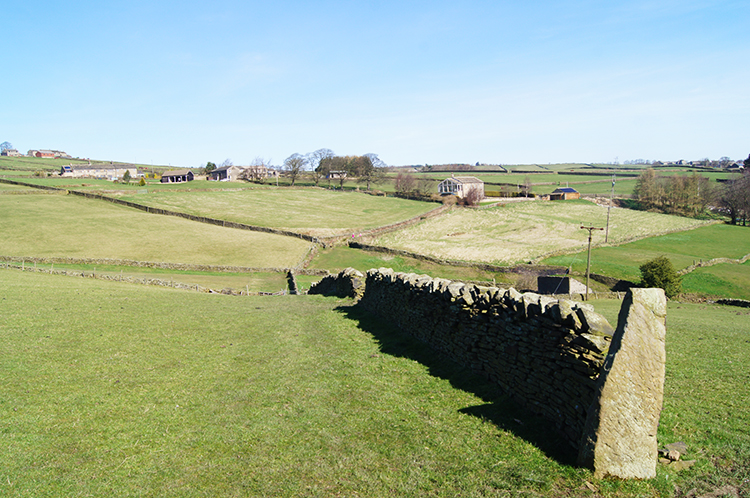 Countryside north of Holmbridge