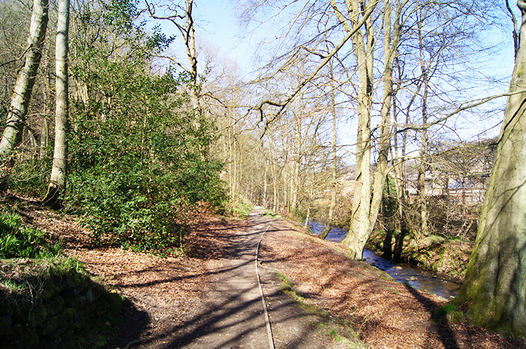 Path following the River Holme
