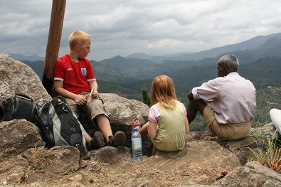 Lunch at the top